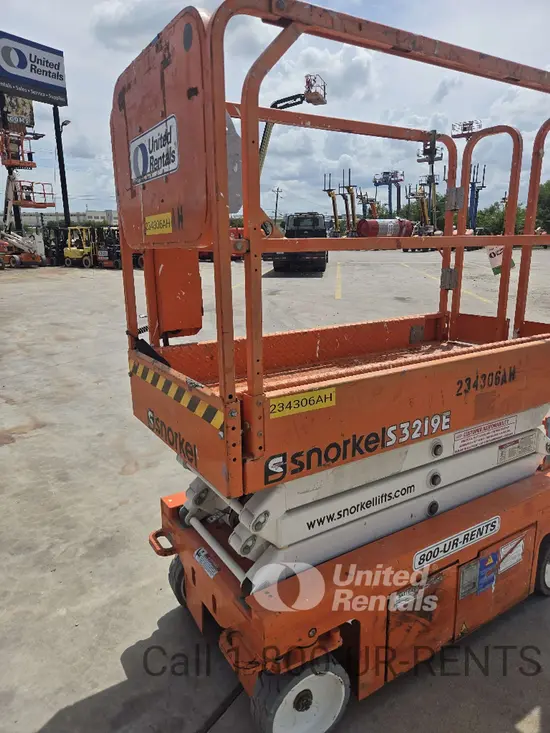 2019 Snorkel S3219E Scissor Lift
