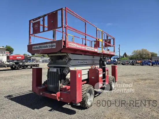 2018 MEC 6092RT Rough Terrain Scissor Lift
