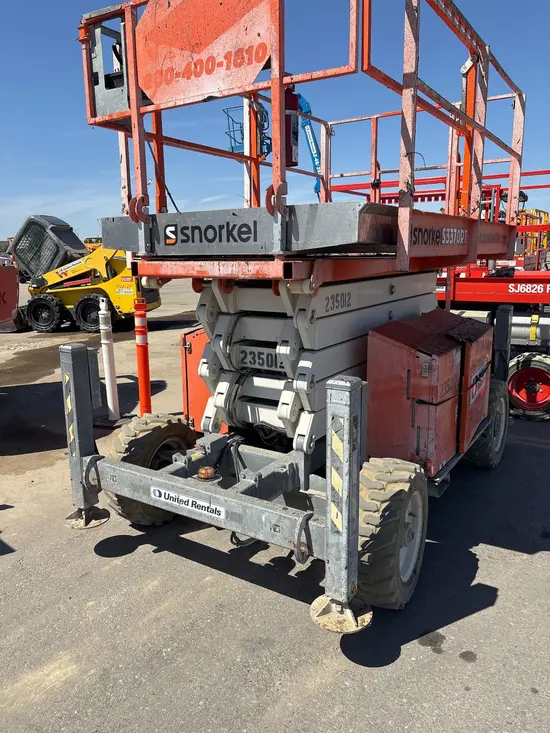 2019 Snorkel S3370RT Rough Terrain Scissor Lift