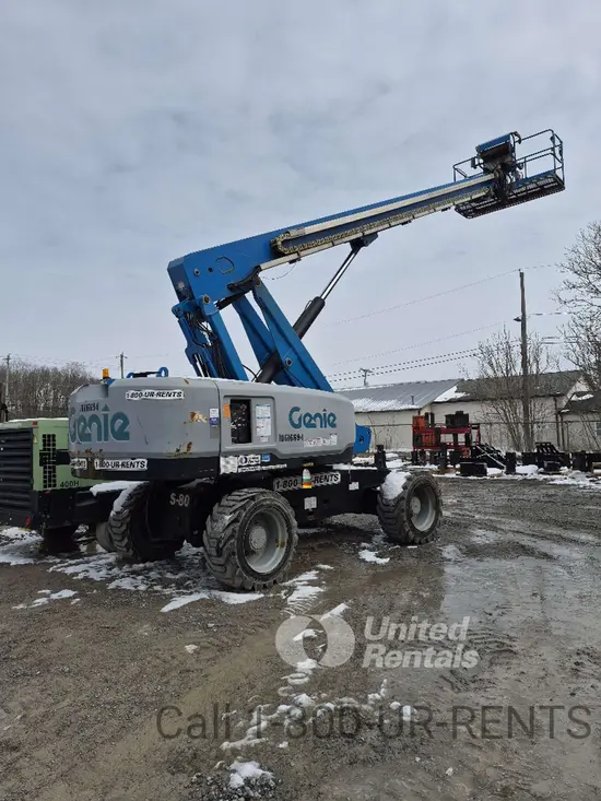 2017 Genie S-80X Boom Lift