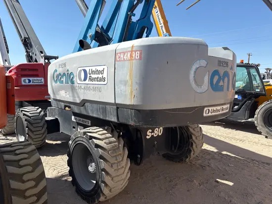 2017 Genie S-80X Boom Lift