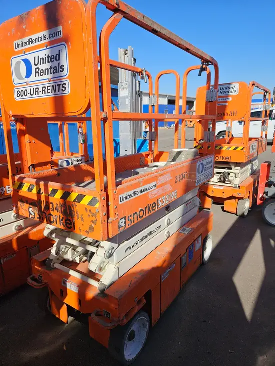 2018 Snorkel S3219E Scissor Lift