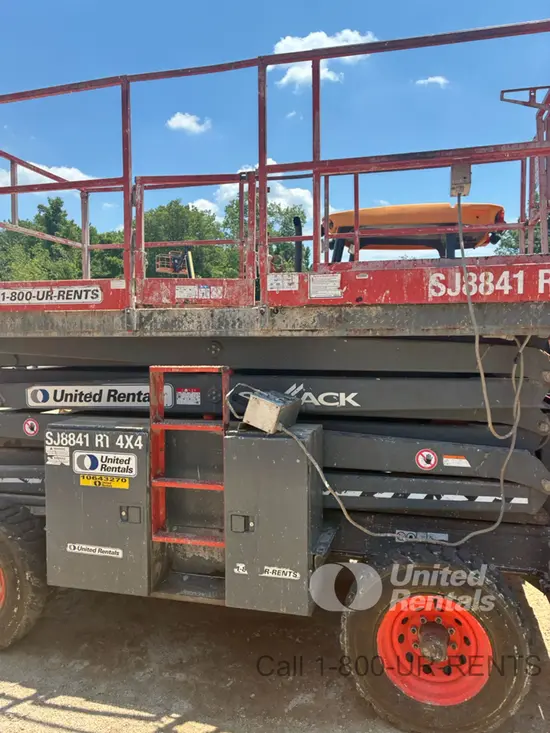 2017 Skyjack SJ8841RT Rough Terrain Scissor Lift