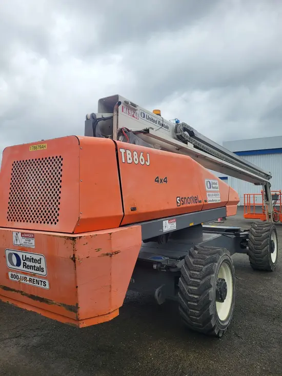 2016 Snorkel TB86J Boom Lift