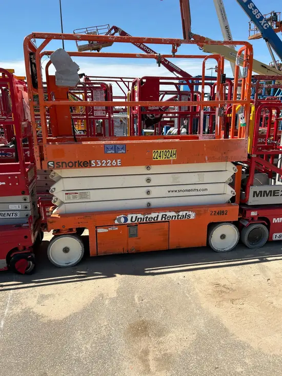 2019 Snorkel S3226E Scissor Lift
