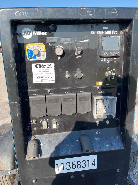 2022 Miller Welders BIG BLUE 500PRO Welder