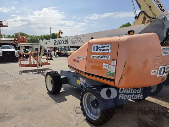 2019 Snorkel 660SJ Boom Lift