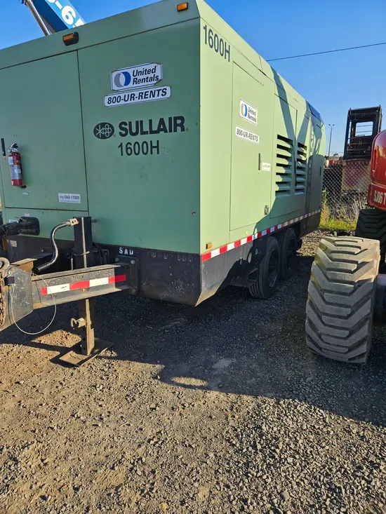 2017 Sullair 1600HAFDTQ-CAT Air Compressor
