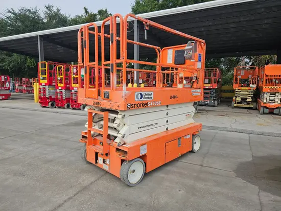 2018 Snorkel S4726E Scissor Lift