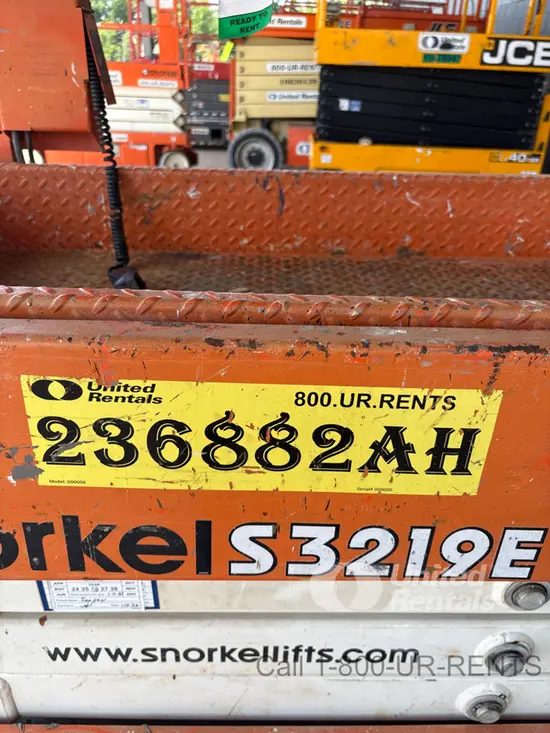 2019 Snorkel S3219E Scissor Lift