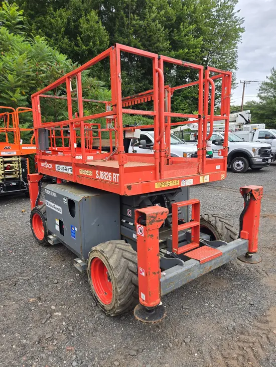 2019 Skyjack SJ6826RT Rough Terrain Scissor Lift