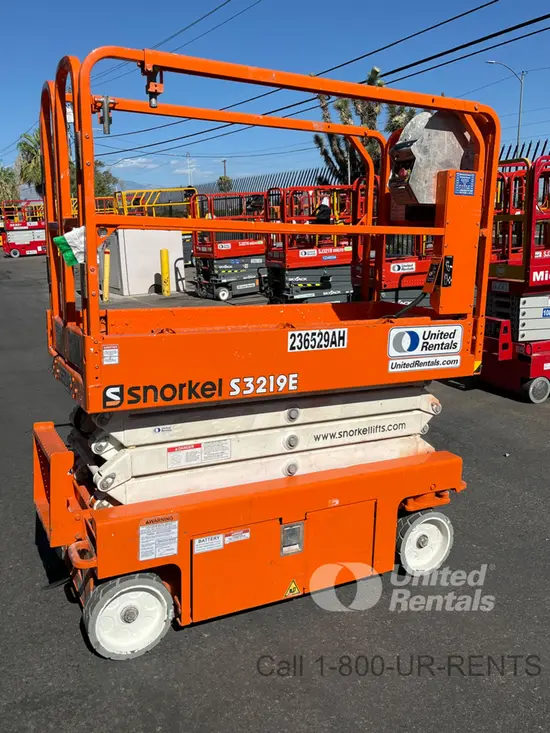 2019 Snorkel S3219E Scissor Lift