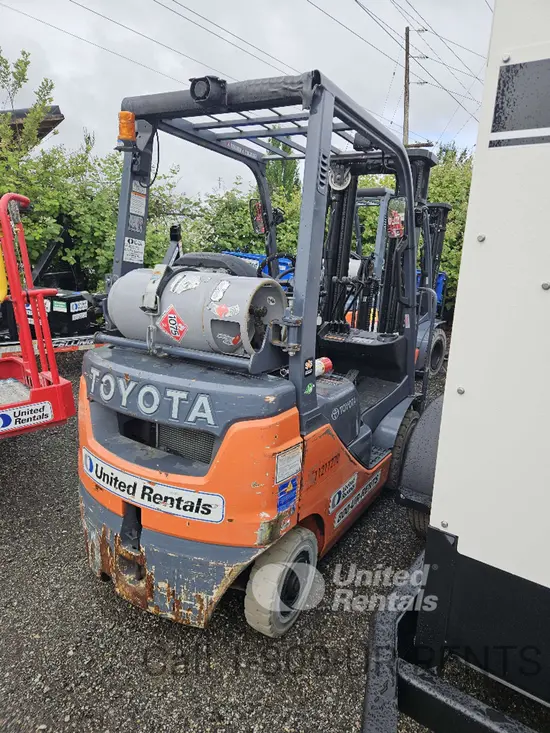 2021 Toyota 8FGU15 Warehouse Forklift