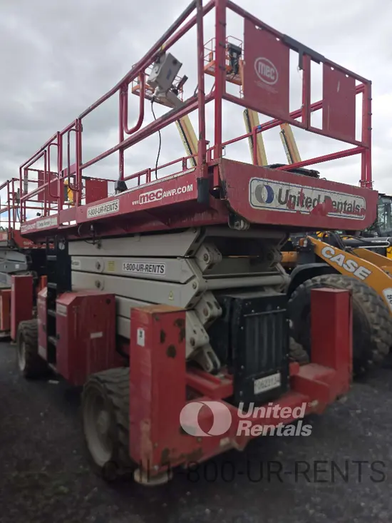 2017 MEC 6092RT Rough Terrain Scissor Lift