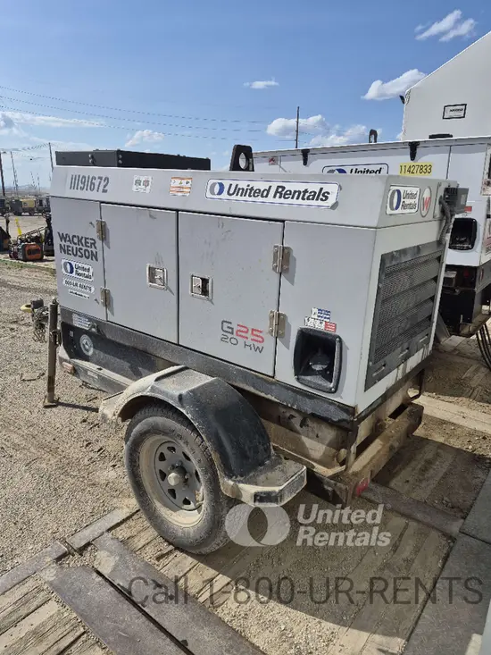 2021 Wacker Neuson G25 T4F Diesel Generator