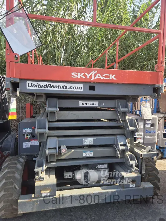 2017 Skyjack SJ8841RT Rough Terrain Scissor Lift