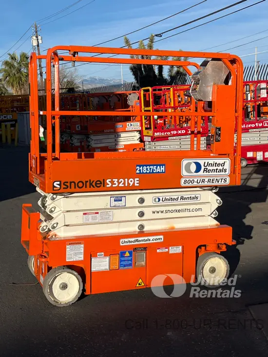 2018 Snorkel S3219E Scissor Lift