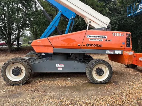 2017 Snorkel TB86J Boom Lift