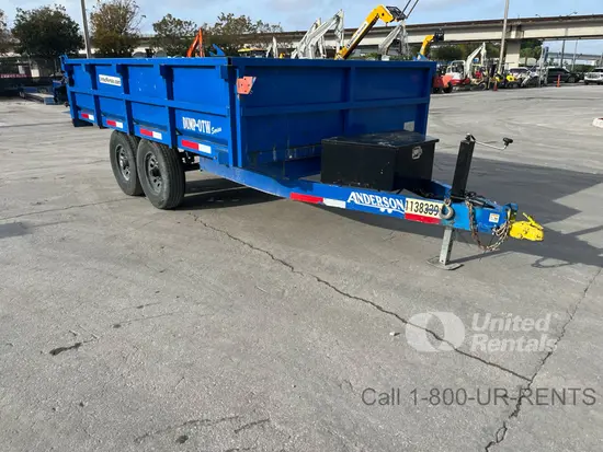 2021 Anderson Trailers D7126T Dump Trailer