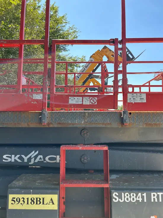 2018 Skyjack SJ8841RT Rough Terrain Scissor Lift