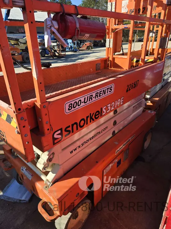 2019 Snorkel S3219E Scissor Lift
