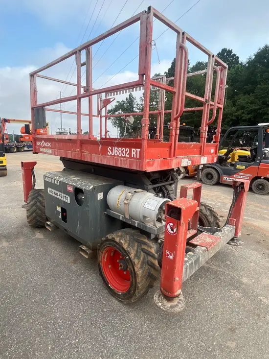 2019 Skyjack SJ6832RT Rough Terrain Scissor Lift