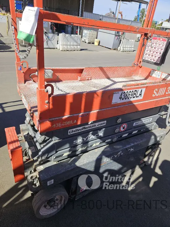 2017 Skyjack SJ8841RT Rough Terrain Scissor Lift