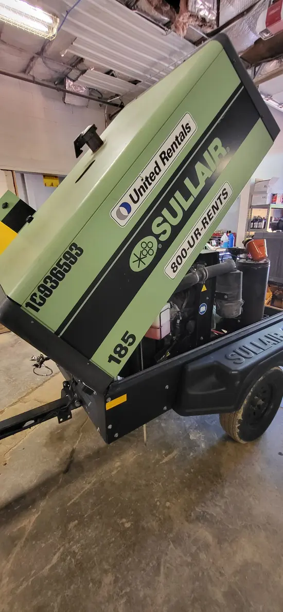 2019 Sullair 185DPQ-KU-T3 Air Compressor