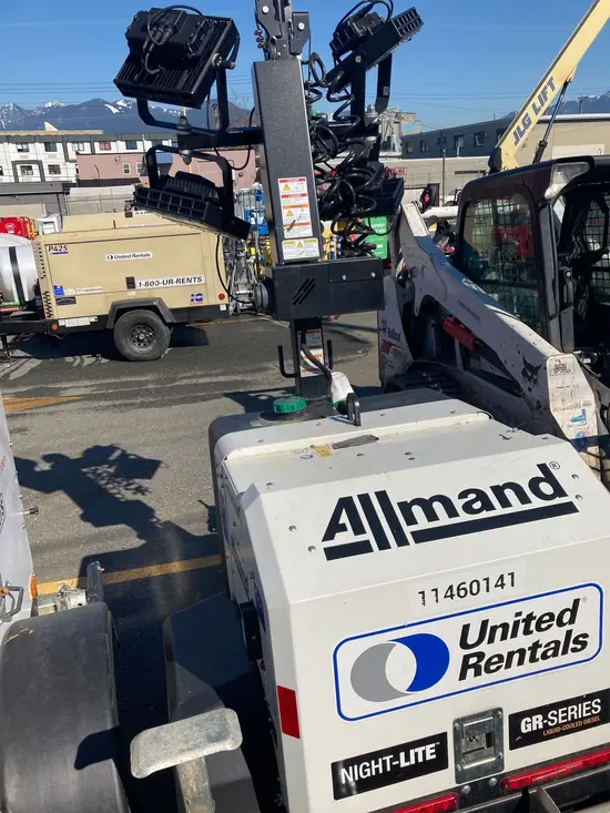 2022 Allmand NLGR LC 3KW Portable Work Light