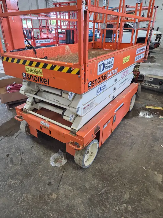 2019 Snorkel S4726E Scissor Lift