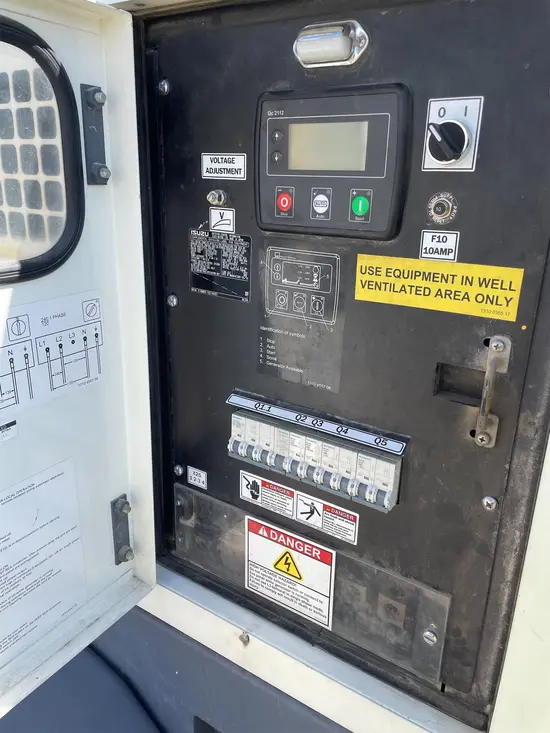 2016 Atlas Copco QAS25 Diesel Generator