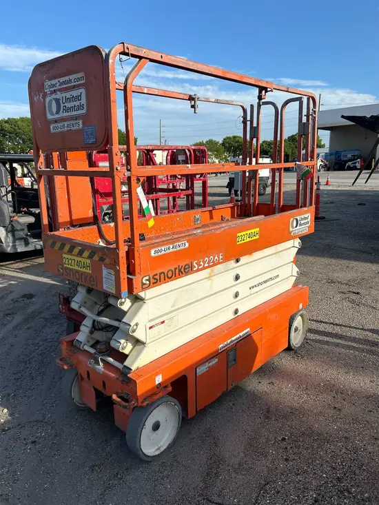 2019 Snorkel S3226E Scissor Lift