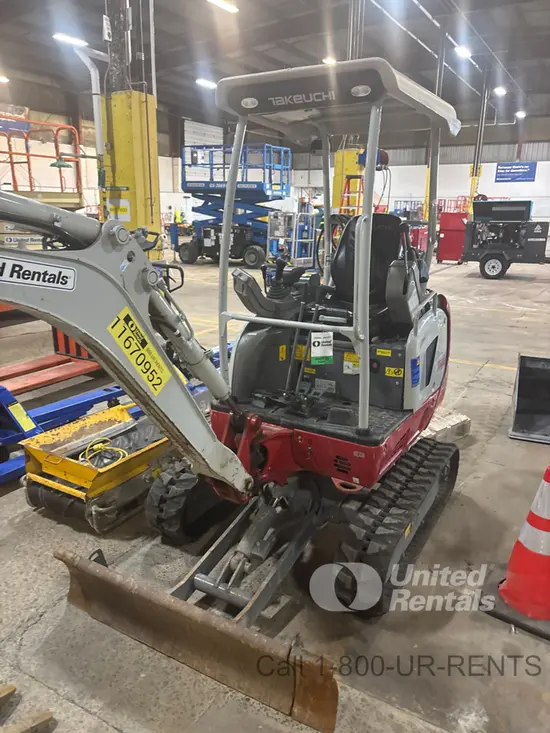 2023 Takeuchi TB20E Mini Excavator