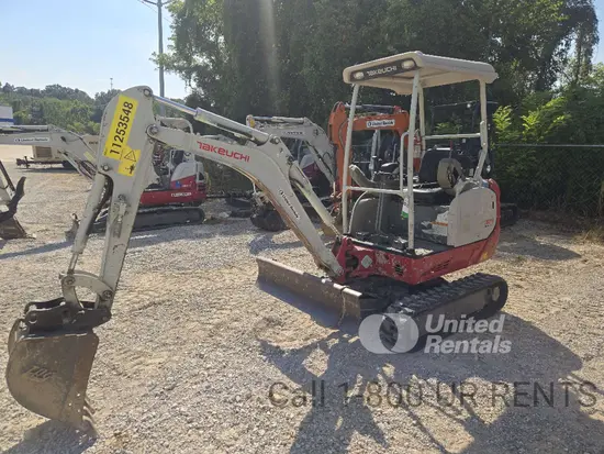 2021 Takeuchi TB216 Mini Excavator