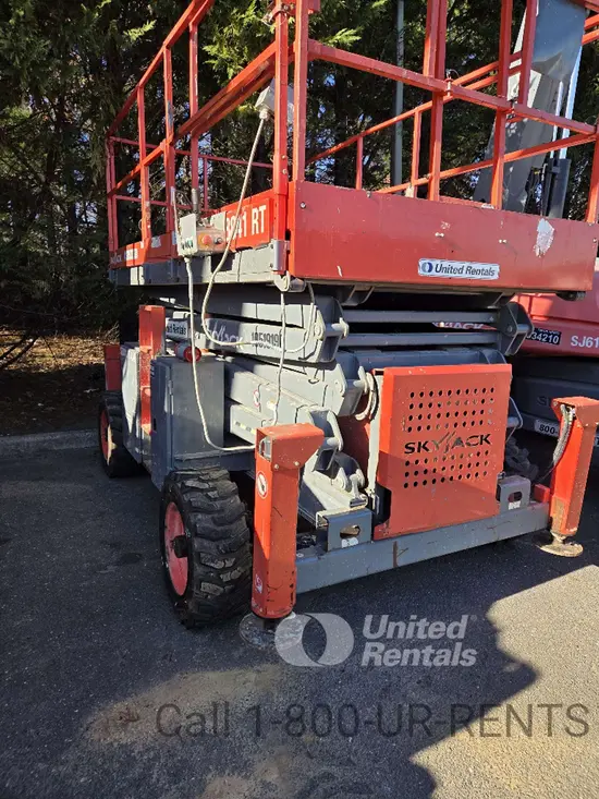 2016 Skyjack SJ8841RT Rough Terrain Scissor Lift