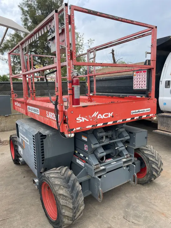 2019 Skyjack SJ6826RT Rough Terrain Scissor Lift