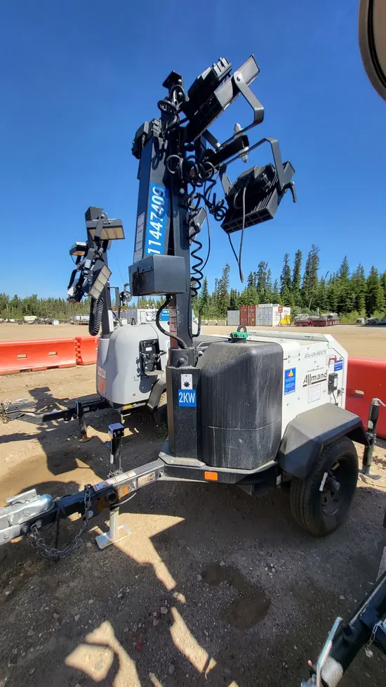 2022 Allmand NLGR LC 3KW Portable Work Light