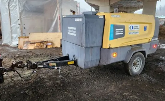 2018 Atlas Copco XAS440JD T4F Air Compressor