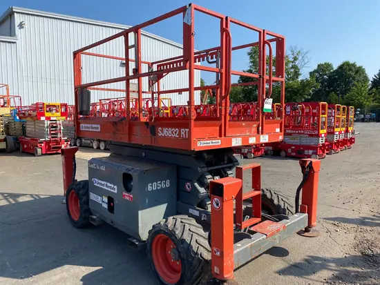 2018 Skyjack SJ6832RT Rough Terrain Scissor Lift