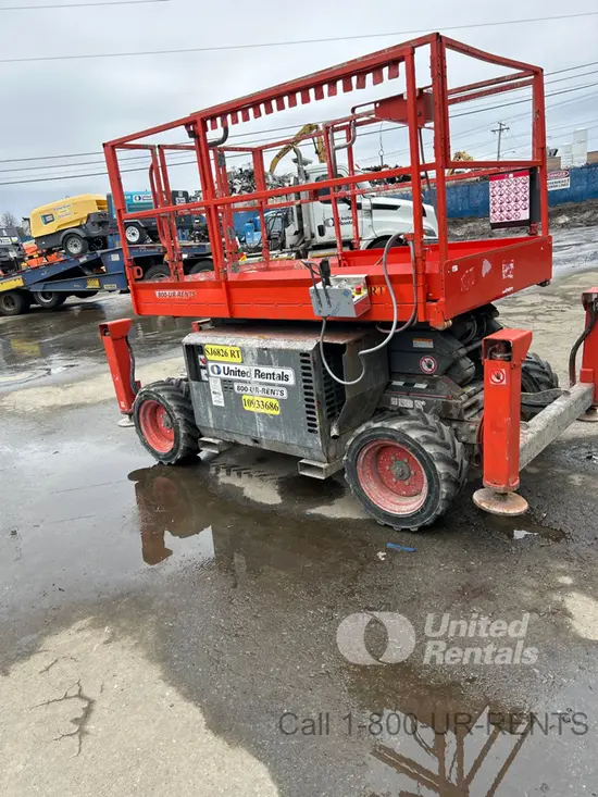 2019 Skyjack SJ6826RT Rough Terrain Scissor Lift