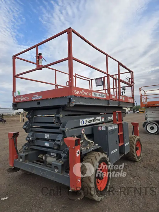 2017 Skyjack SJ8841RT Rough Terrain Scissor Lift