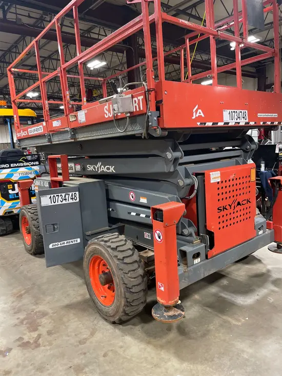 2018 Skyjack SJ8841RT Rough Terrain Scissor Lift