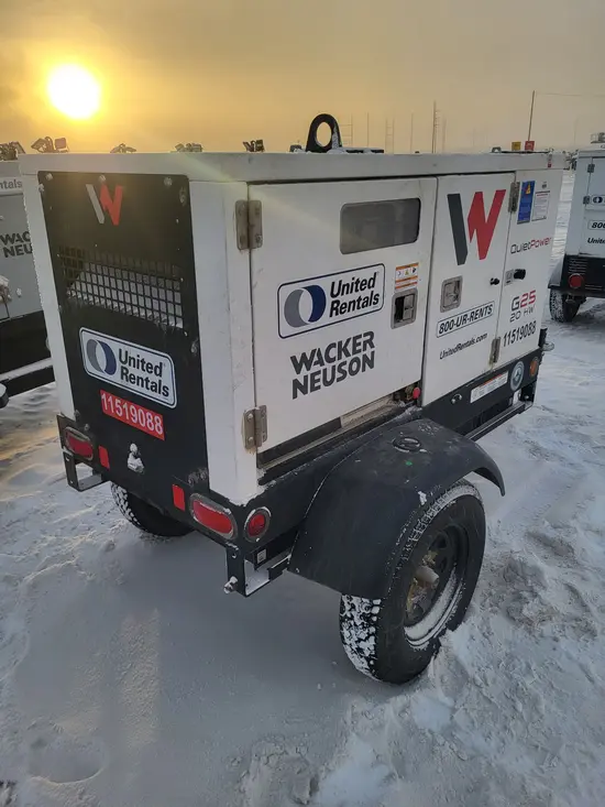2022 Wacker Neuson G25 T4F Diesel Generator