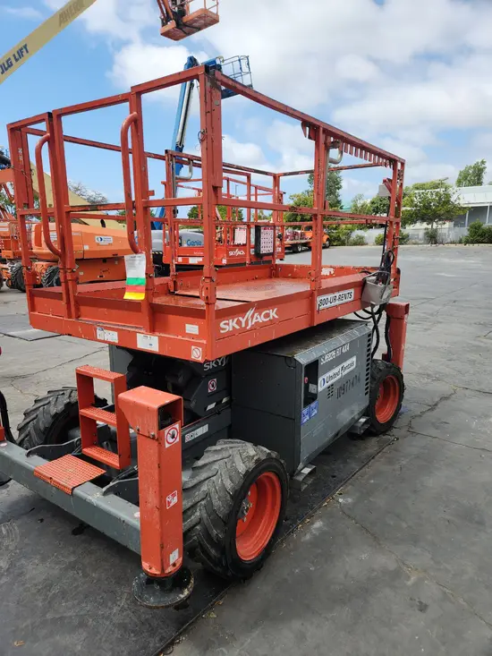 2019 Skyjack SJ6826RT Rough Terrain Scissor Lift