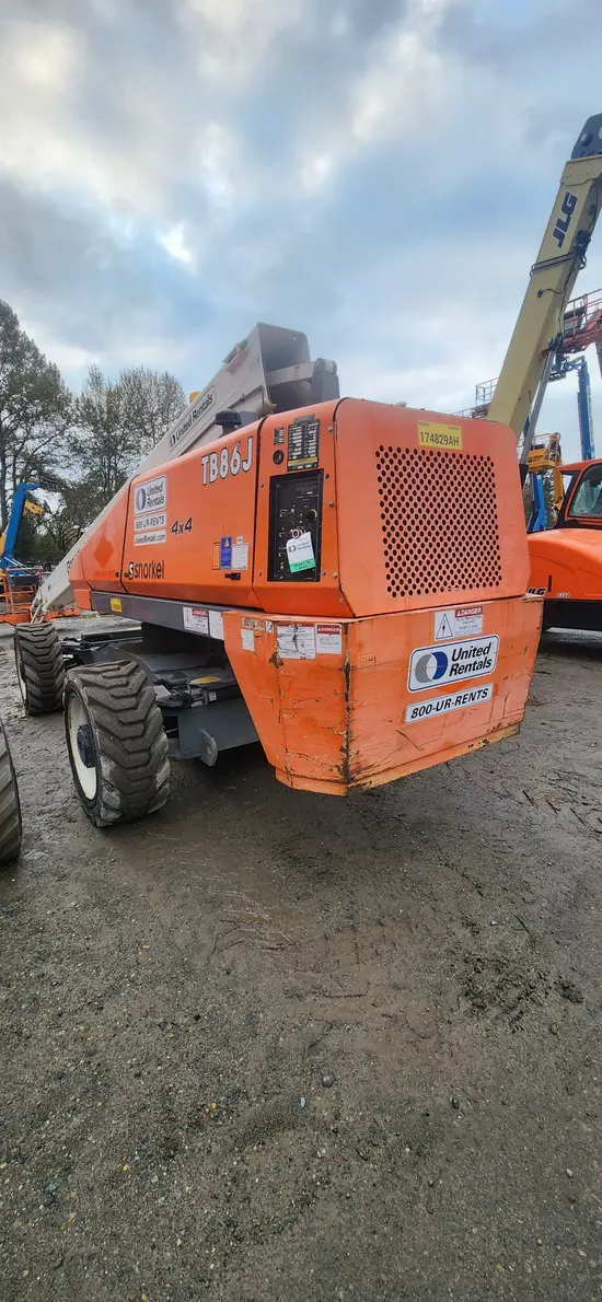 2016 Snorkel TB86J Boom Lift