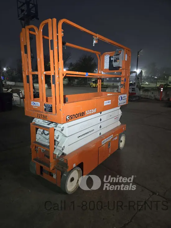 2019 Snorkel S3226E Scissor Lift