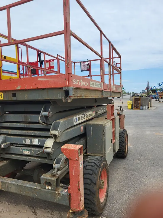 2017 Skyjack SJ8841RT Rough Terrain Scissor Lift
