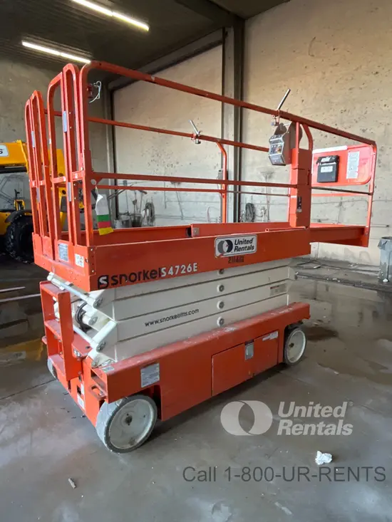 2018 Snorkel S4726E Scissor Lift