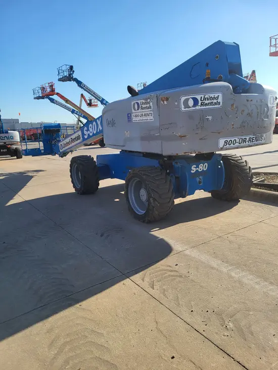 2014 Genie S-80X Boom Lift