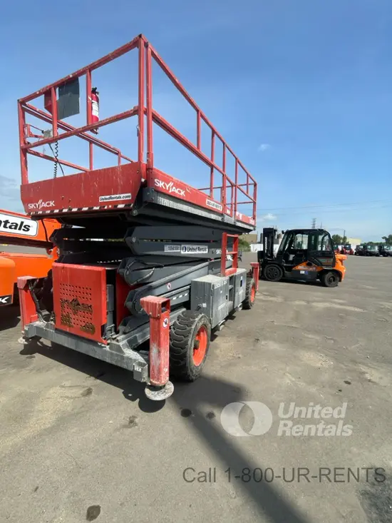 2019 Skyjack SJ9250RT Rough Terrain Scissor Lift